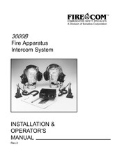 Firecom 3000B Installation & Operator's Manual