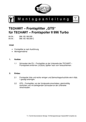 Techart 096.100.186.009 Mounting Instructions