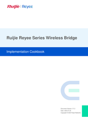 Ruijie Reyee RG-EST100-E Implementation