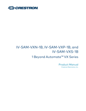 Crestron 1 Beyond Automate VX Series Product Manual