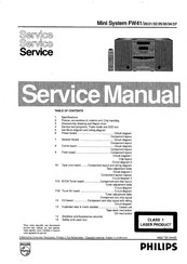 Philips FW41/30 Service Manual