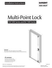 Assa Abloy SARGENT BL7300 Series Installation Instructions Manual