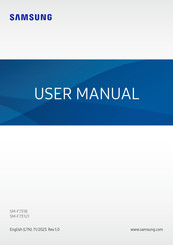 Samsung SM-F731U1 User Manual