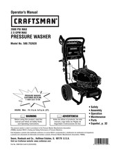 Craftsman 580.752620 Operator's Manual