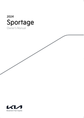 Kia Sportage 2024 Owner's Manual