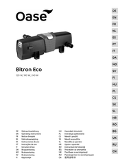 Oase Bitron Eco 180W Operating Instructions Manual