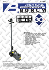 Borum BTJ1530TA Owner's Manual