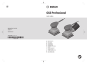 Bosch Professional GSS 140 Original Instructions Manual