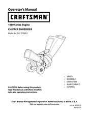 Craftsman 1450 Series Operator's Manual