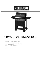 BBQ 23770/0-05307038-9 Owner's Manual
