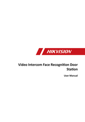 Hikvision DS-KD9203 Series User Manual