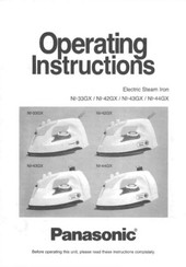 Panasonic NF43GX Operating Instructions Manual