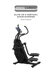 BG CARDIO ELITE VS X Owner's Manual