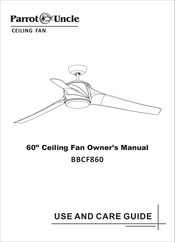 Parrot Uncle BBCF860 Owner's Manual