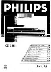Philips CD335 Manual
