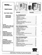 Danby DESIGNER DAR440BL Owner's Manual