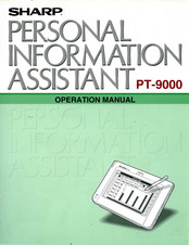 Sharp PT-9000 Operation Manual