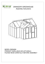 klover GM34606 Assembly Instructions Manual