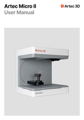 Artec 3D Micro II User Manual