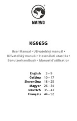 Marvo KG965G User Manual
