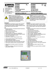 LOVATO ELECTRIC RGAM41 Instruction Manual