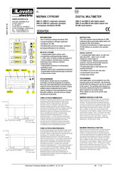 LOVATO ELECTRIC DMK 62 Manual