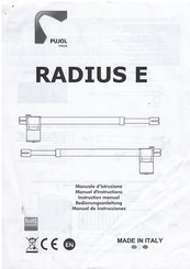 Pujol RADIUS E5 Instruction Manual