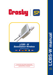 Crosby SP LCBS-W Operating Instructions Manual