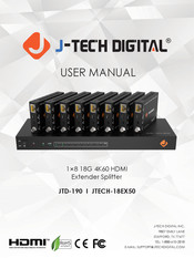 J-TECH JTECH-18EX50 User Manual