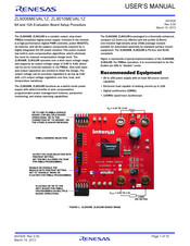 Renesas ZL9006MEVAL1Z User Manual