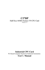TMC CI7BP User Manual