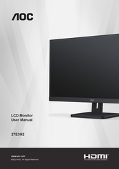 AOC 27E3H2 User Manual