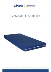DeVilbiss Healthcare drive GRAVIMED PROTEXX Instructions For Use Manual
