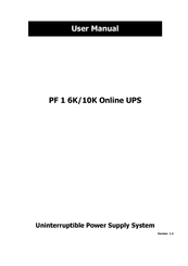 Tuncmatik PowerUp One PF 1 6KL User Manual