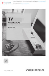 Grundig 65 GUW 8960 User Manual