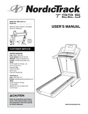 ICON NordicTrack T22.5 User Manual