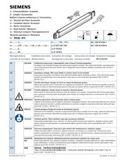Siemens LI LV Series Installation Instructions Manual