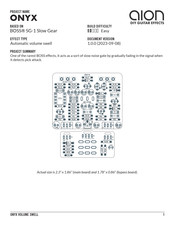 aion Onyx Manual
