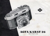 AGFA Karat 36 Manual