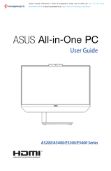 Asus Zen AiO E5200WF User Manual
