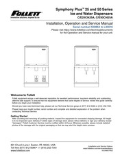 Follett C/E50CI425A Installation, Operation And Service Manual