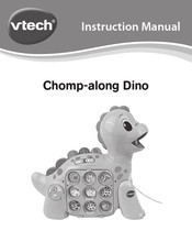 VTech Chomp-along Dino Instruction Manual