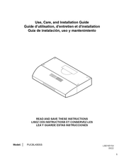 Yale PUCBL430SS Use, Care And Installation Manual