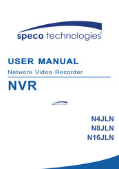Speco N8JLN User Manual