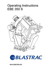 Blastrac EBE 350 S Operating Instructions Manual