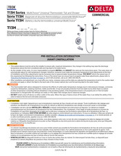 Delta Commercial TECK MultiChoice T13H332 Manual