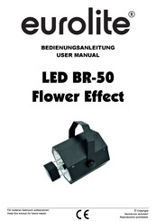 EuroLite LED BR-50 Flower Effect User Manual