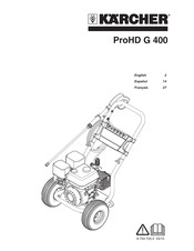 Kärcher ProHD G 400 Manual