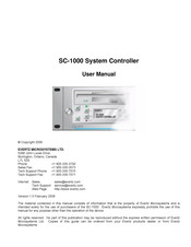 evertz SC-1000 User Manual