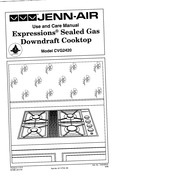 Jenn-Air Expressions CVG2420B Use And Care Manual